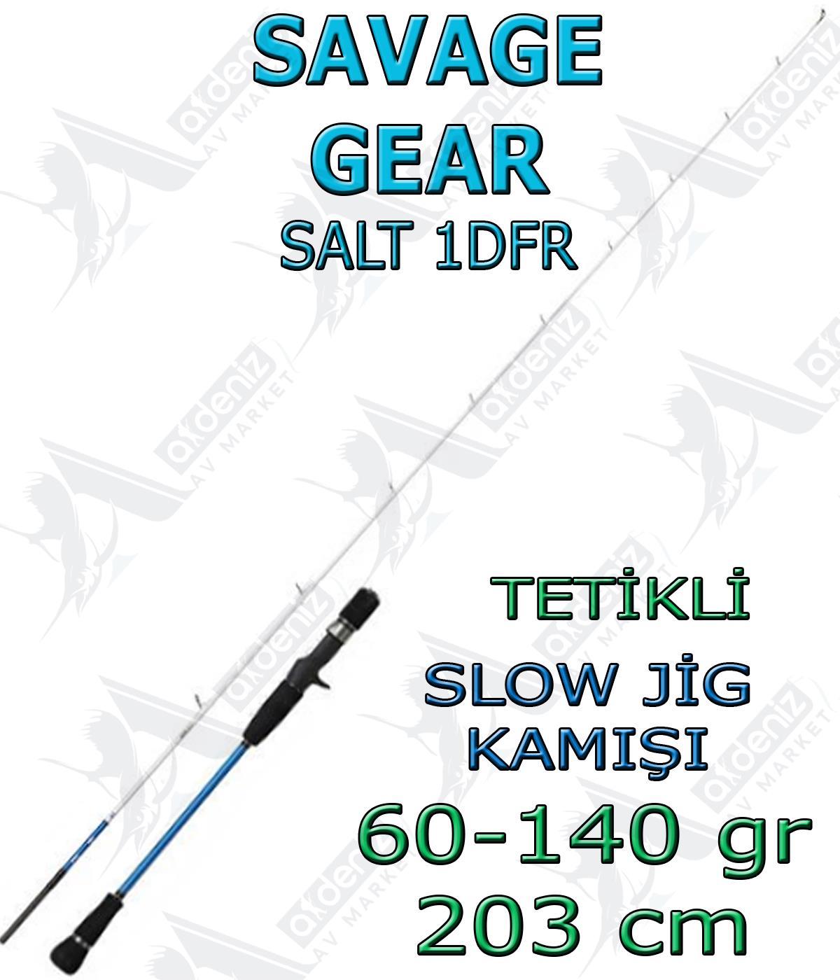 Savage Gear Salt 1Dfr 60-140 Gr 203 Cm Slow Jigging Kamış