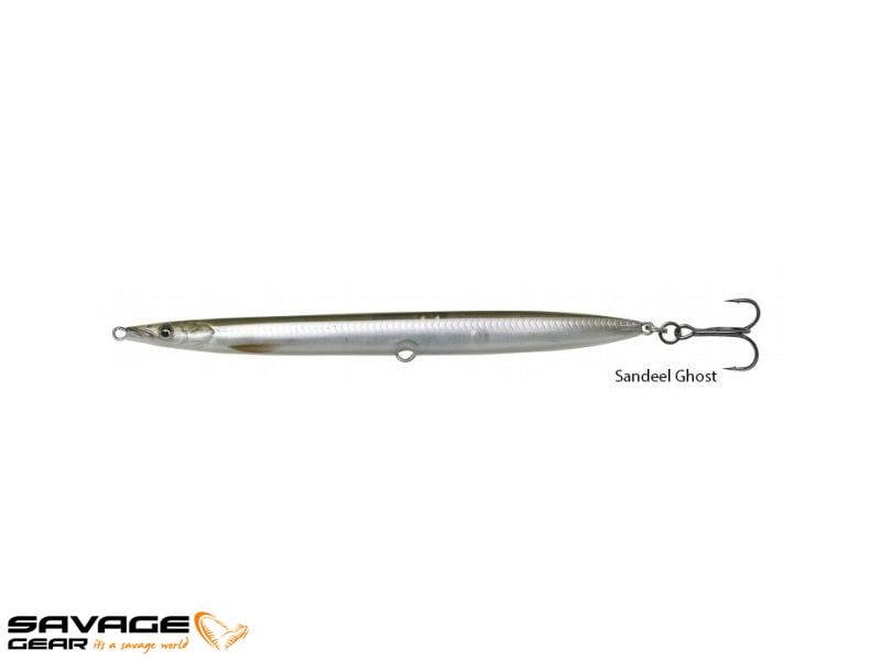 Savage gear Sandeel Pencil 125 mm 19 gr Suni Yem #Sandeel Ghost