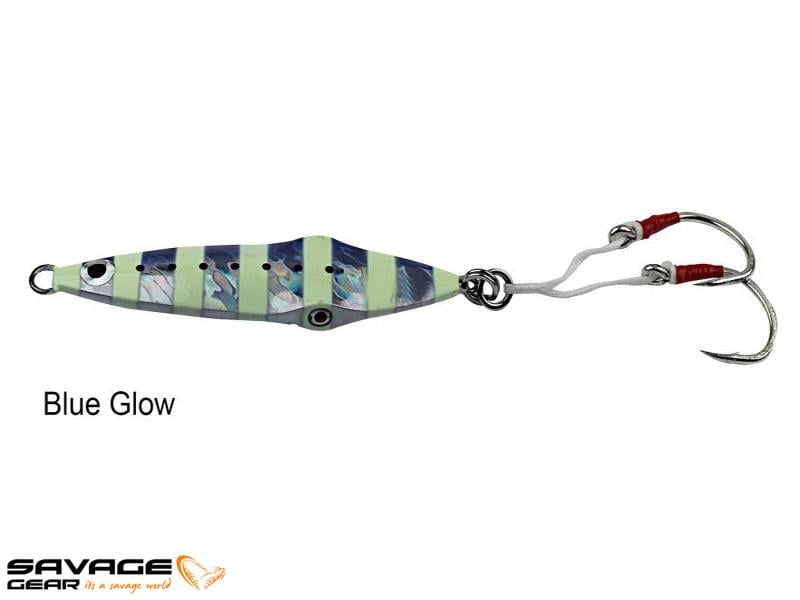 Savage gear Squısh Jig 11,5cm 130g Suni Yem #Blue Glow Zebra