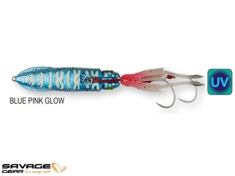 Savage Gear Swimsquid Inchiku 10.3cm 180gr Suni Yem #Blue Pink Glow