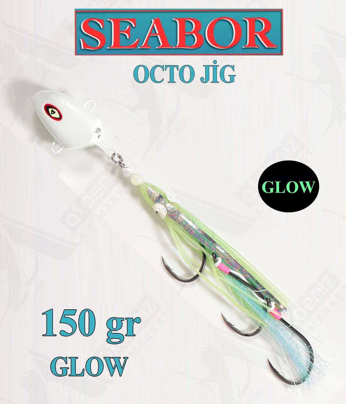 Seabor Octo Jig Yem SBR018 150gr #GLOWSEABOR