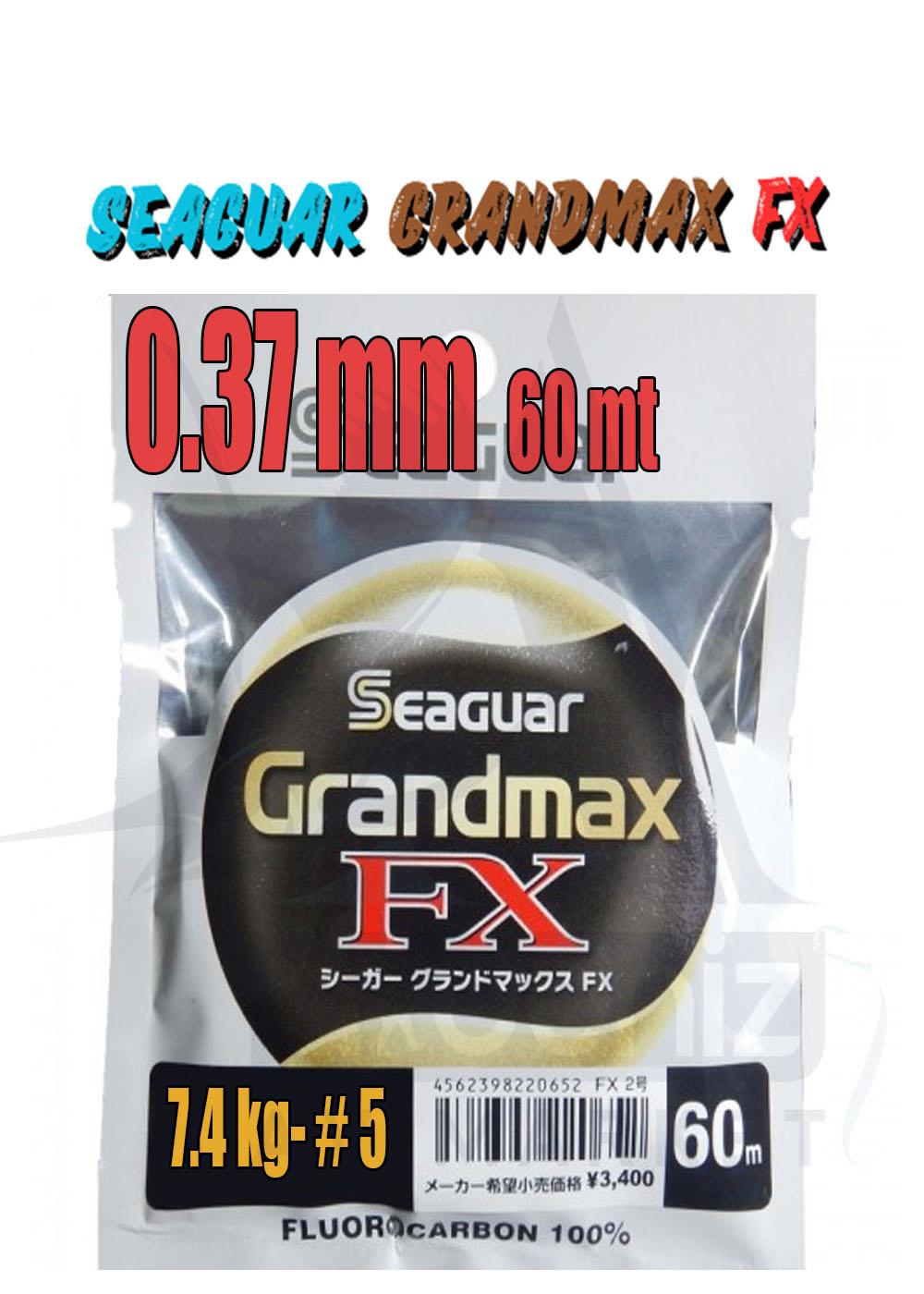 Seaguar Grandmax FX SOFT %100 Fluoro Carbon Shock Leader Misina 0.37 mm 60 mtSEAGUAR