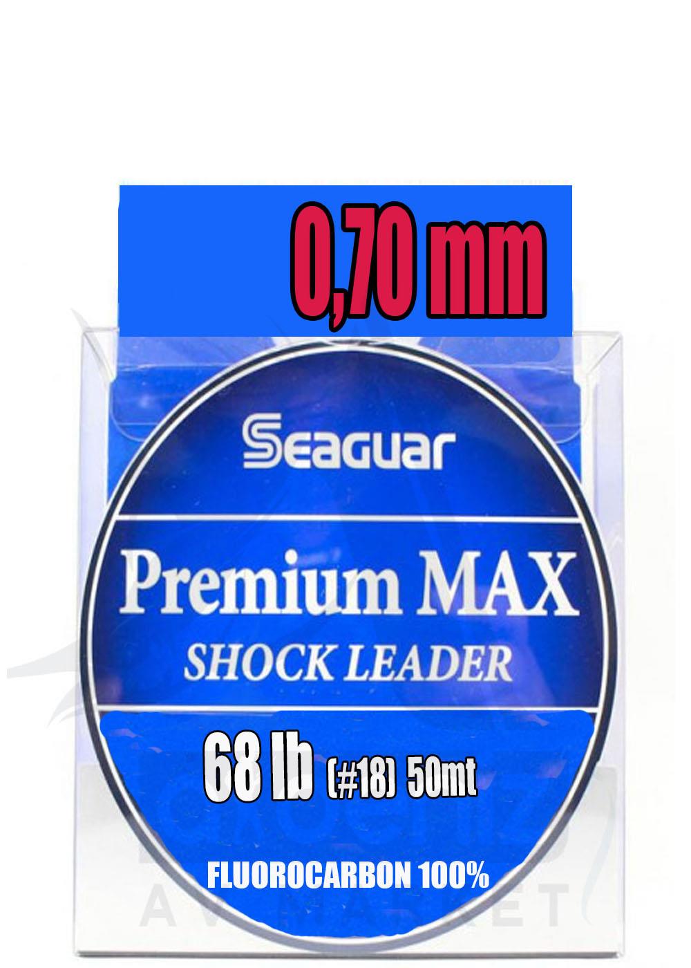 Seaguar Premium Max %100 FC Fluoro Carbon Shock Leader Misina 0.70 mm 50 mtSEAGUAR