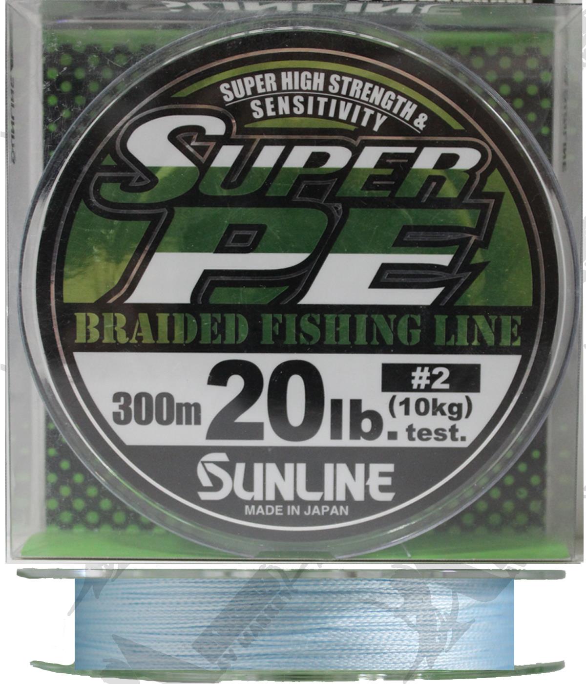 Sunline Super Pe#2 20Lb 300mt Turkuaz Örgü İp MisinaSUNLİNE