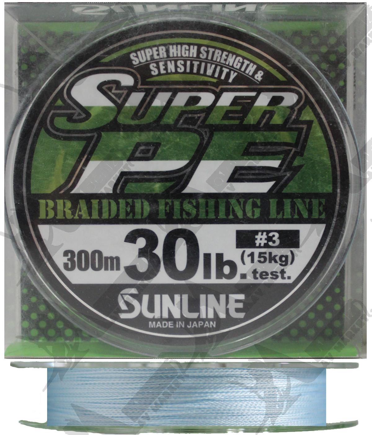 Sunline Super Pe#3 30Lb 300mt Turkuaz Örgü İp MisinaSUNLİNE