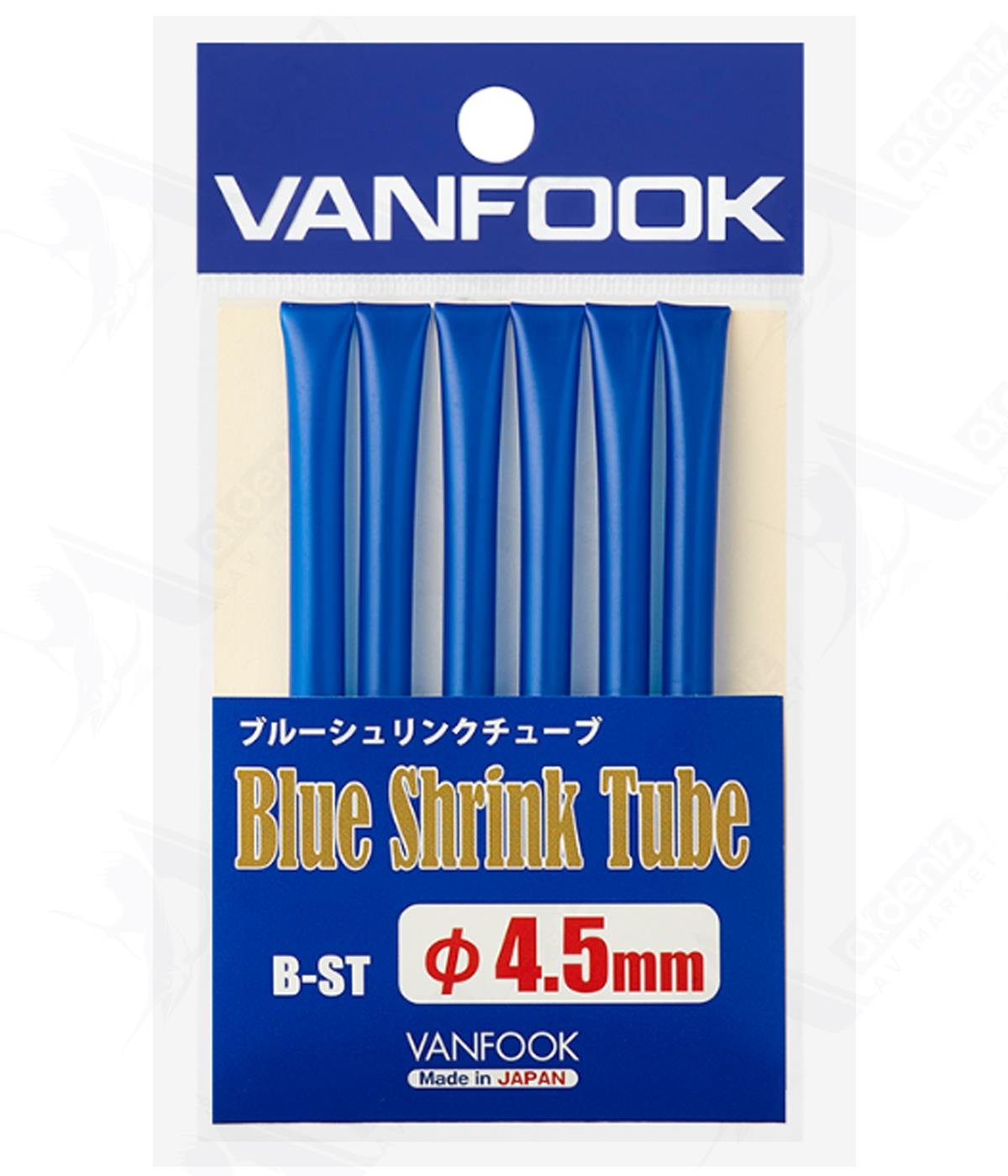 Vanfook B-ST Blue Shrink Tube 4.5mm (Assist İğne Makaronu) 1mt.VANFOOK