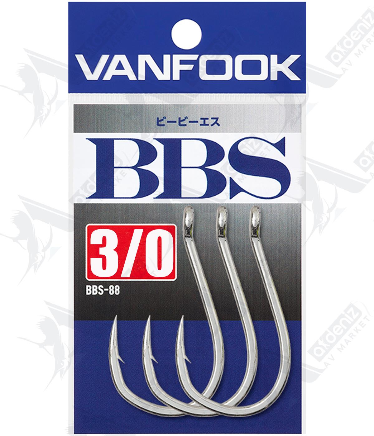 Vanfook BBS-88 Assist Hook Silver Jig Assist İğnesi (4 Adet) #3/0VANFOOK