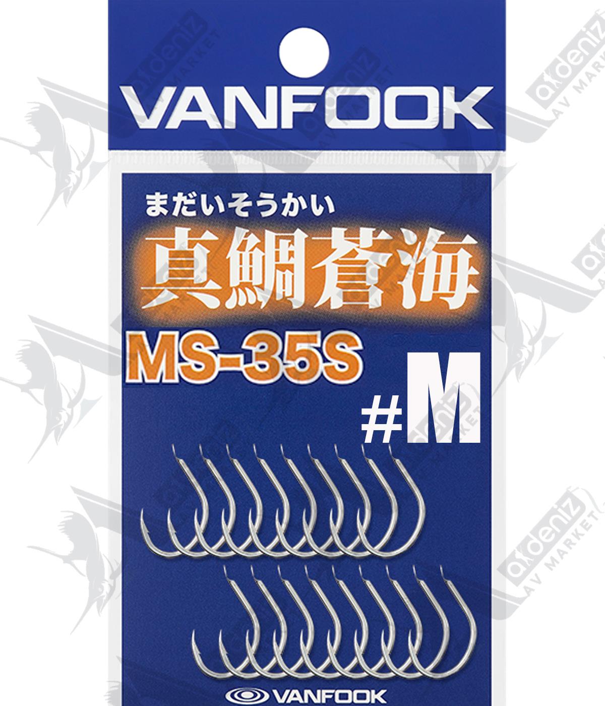 VANFOOK MS-35S Tai Rubber Tekli İğne (18 pcs) Size# MVANFOOK