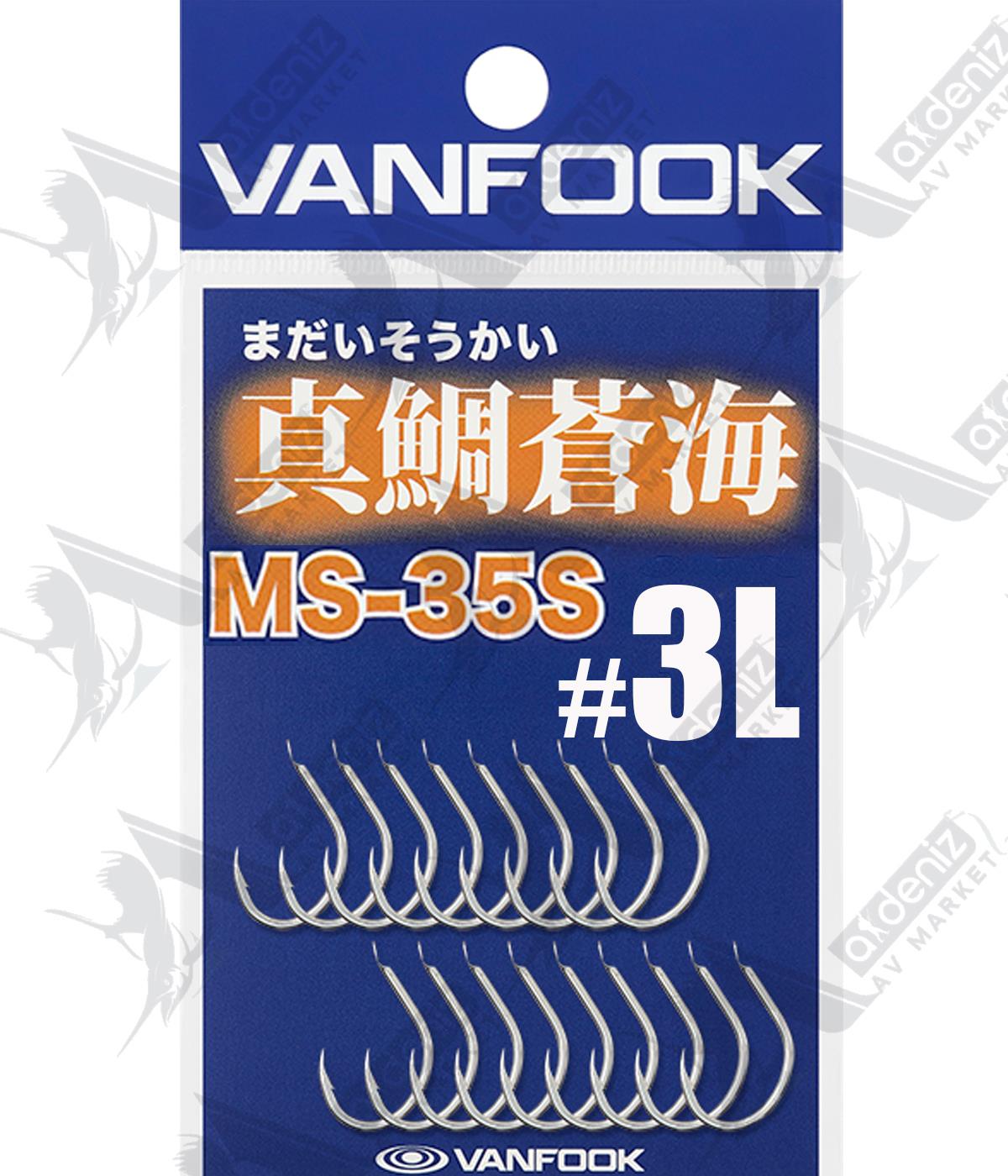 VANFOOK MS-35S Tai Rubber Tekli İğne (12 pcs) Size# 3LVANFOOK