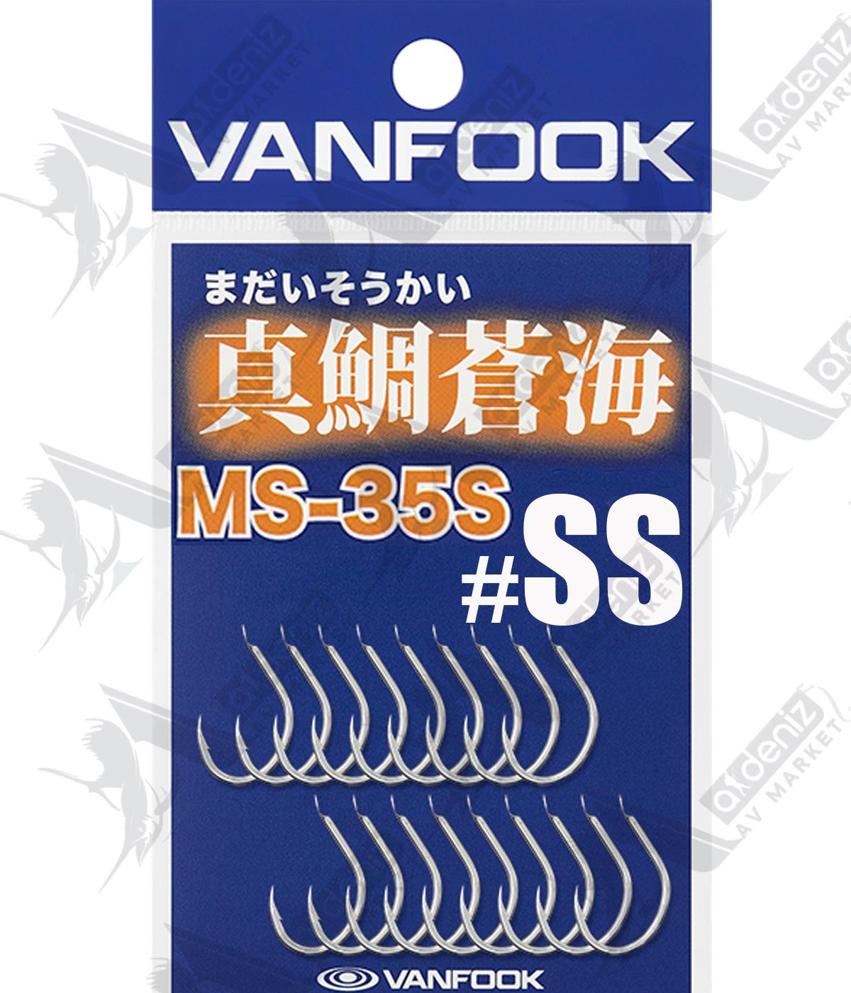 VANFOOK MS-35S Tai Rubber Tekli İğne (22 pcs) Size# SSVANFOOK