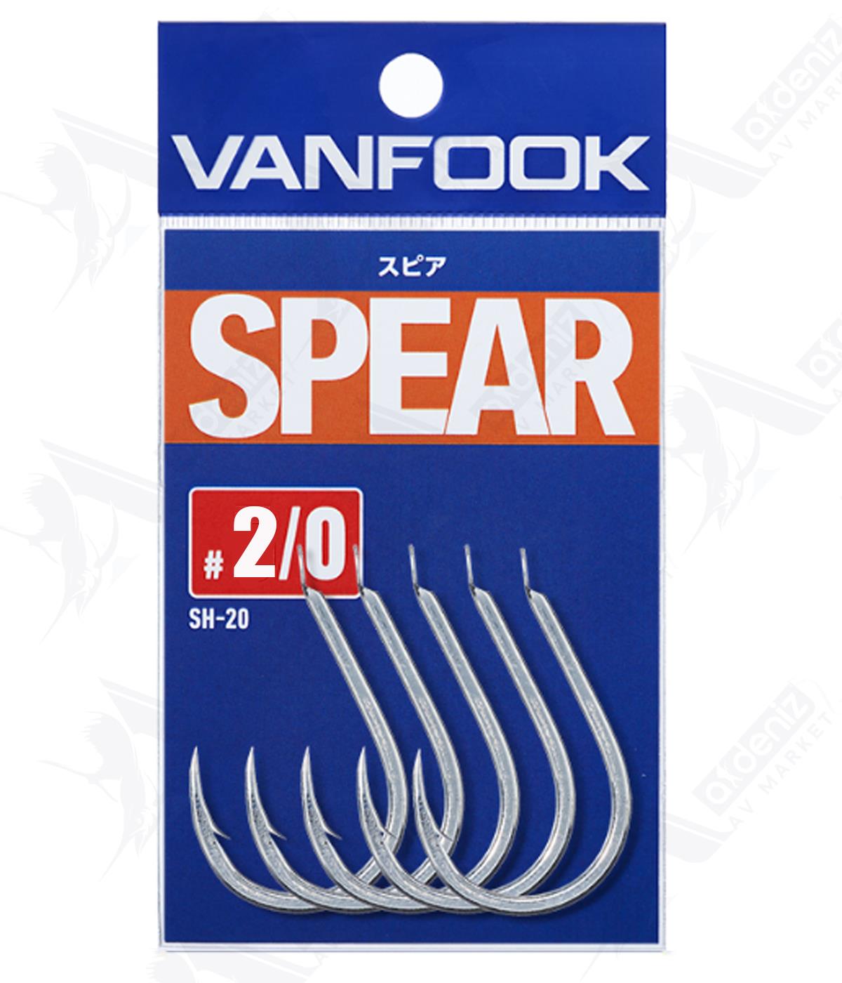 Vanfook Spear Hook SH-20 10'lu Paket Jig Assist İğnesi No:2/0VANFOOK
