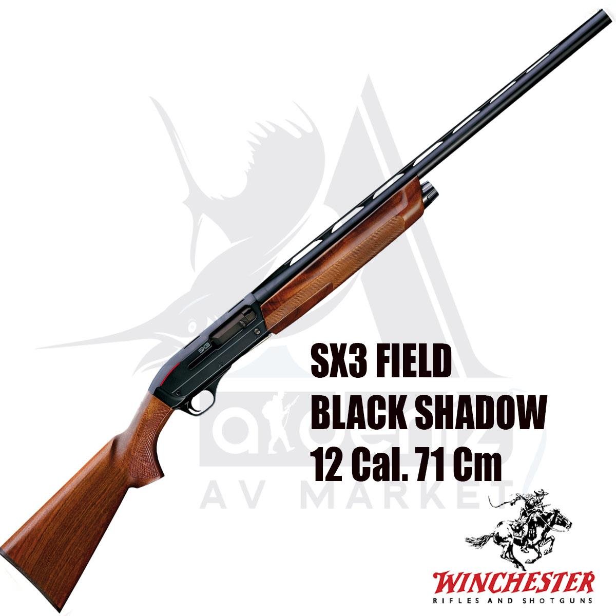 Winchester SX3 Field Black Shadow 12 cal. 71 cm Yarı Otomatik