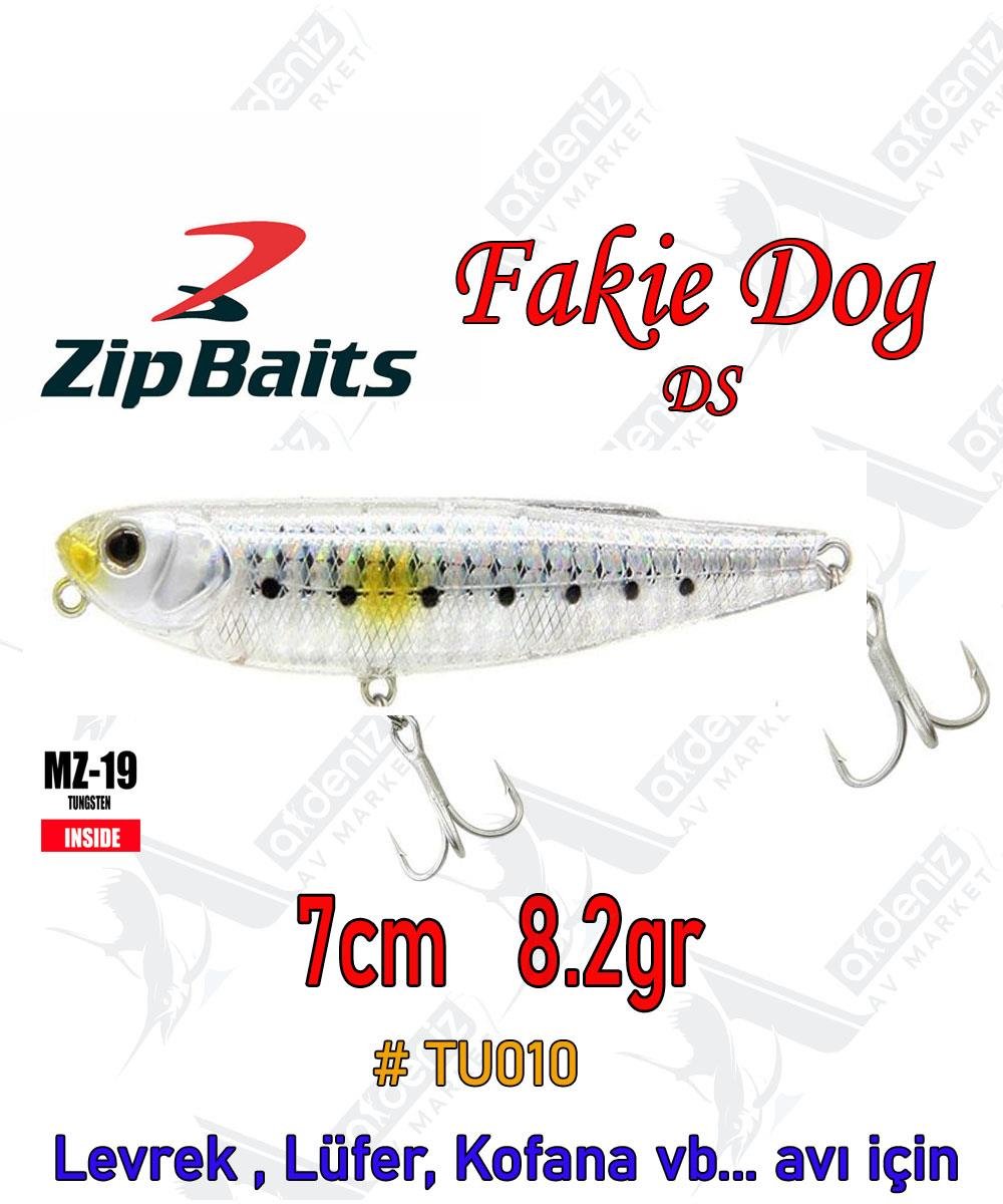 Zipbaits Fakie Dog 70mm 8.2gr Su Üstü WTD Maket Balık Color:TU010ZİPBAİTS