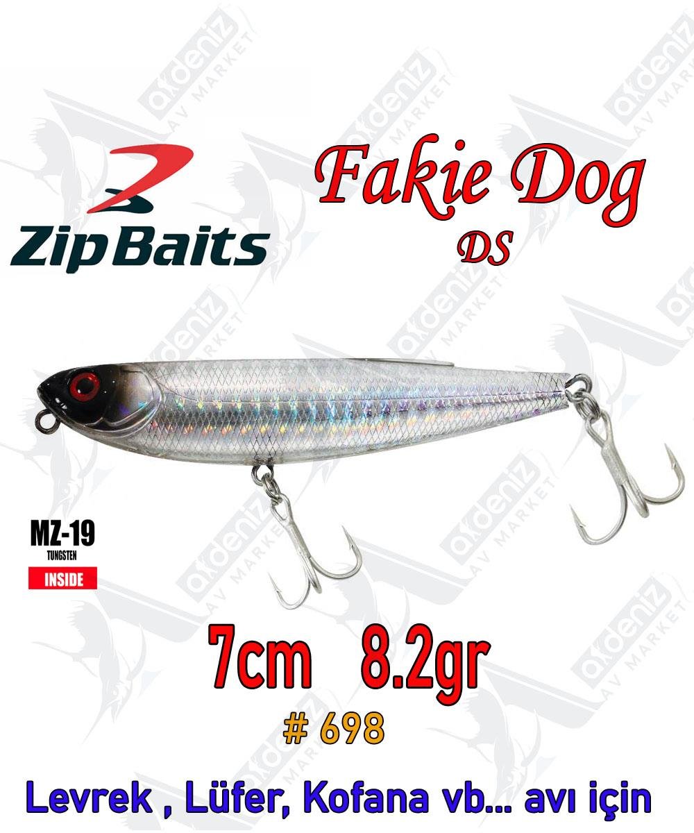 Zipbaits Fakie Dog 70mm 8.2gr Su Üstü WTD Maket Balık Color:698ZİPBAİTS