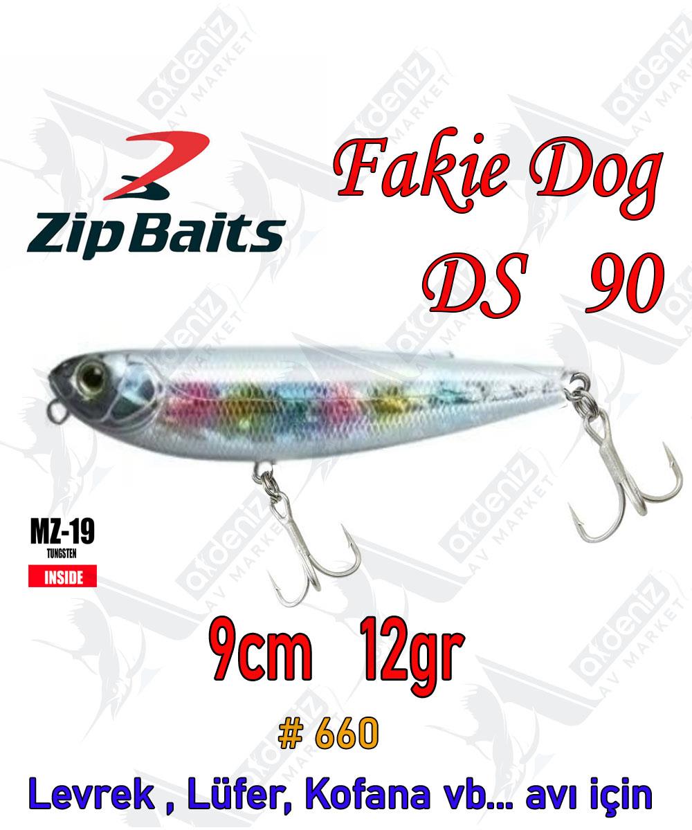 Zipbaits Fakie Dog 90mm 12gr Su Üstü WTD Maket Balık Color:660ZİPBAİTS