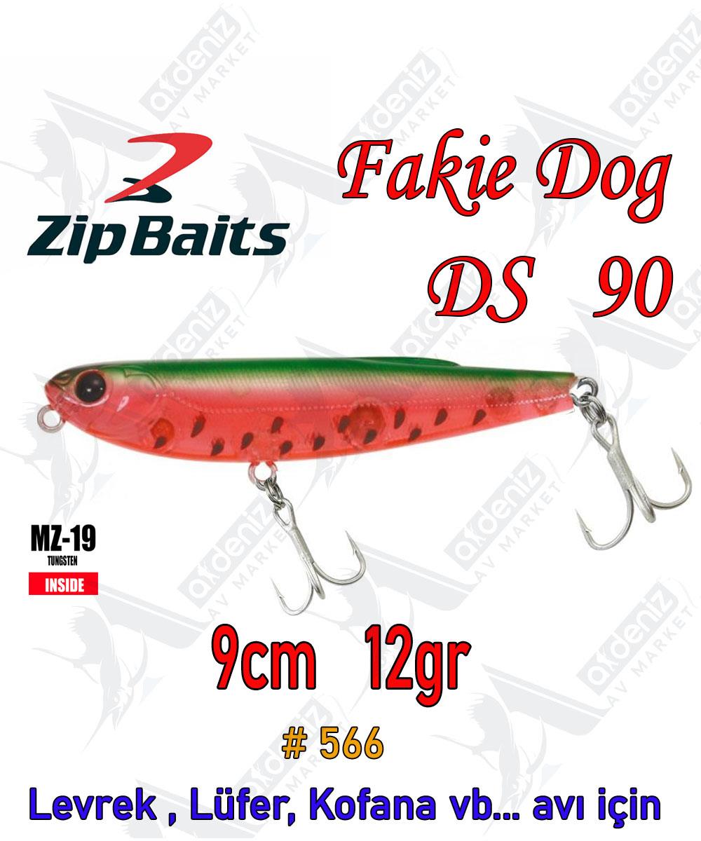 Zipbaits Fakie Dog 90mm 12gr Su Üstü WTD Maket Balık Color:566ZİPBAİTS