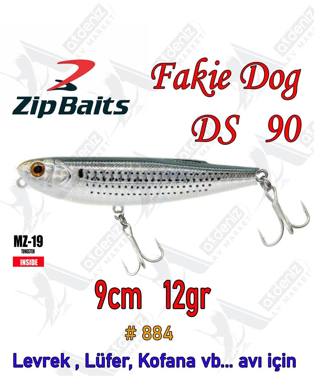 Zipbaits Fakie Dog 90mm 12gr Su Üstü WTD Maket Balık Color:884ZİPBAİTS