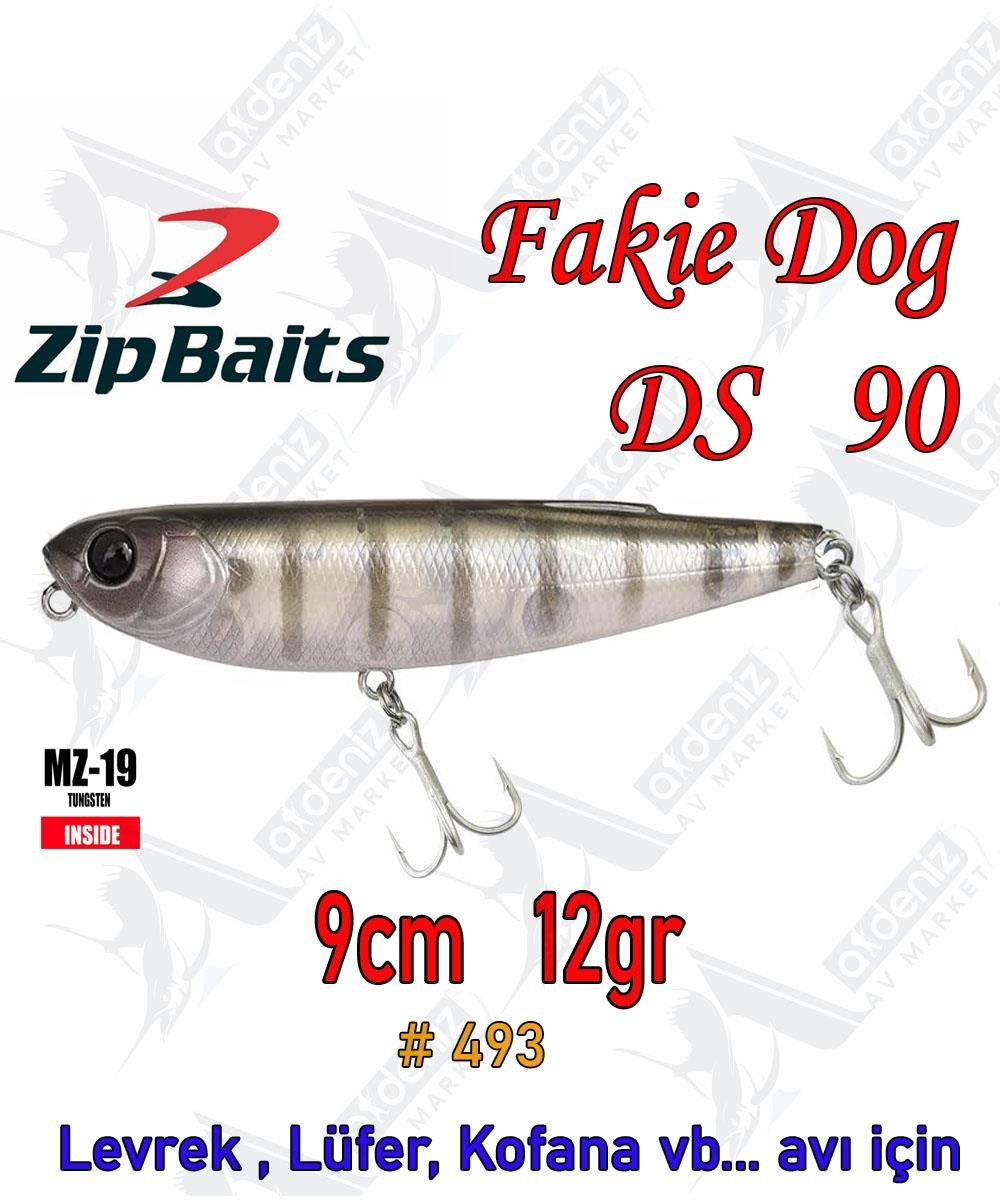 Zipbaits Fakie Dog 90mm 12gr Su Üstü WTD Maket Balık Color:493ZİPBAİTS