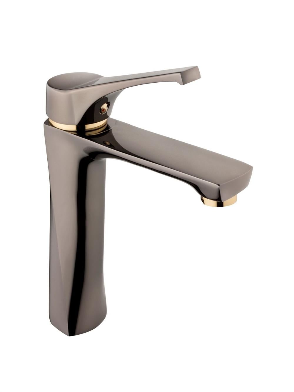 Platin Mıx Siyah İnci Lavabo Bataryası