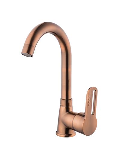 İnci Mix Antik Bakır Lavabo Bataryası (Kısa Borulu)