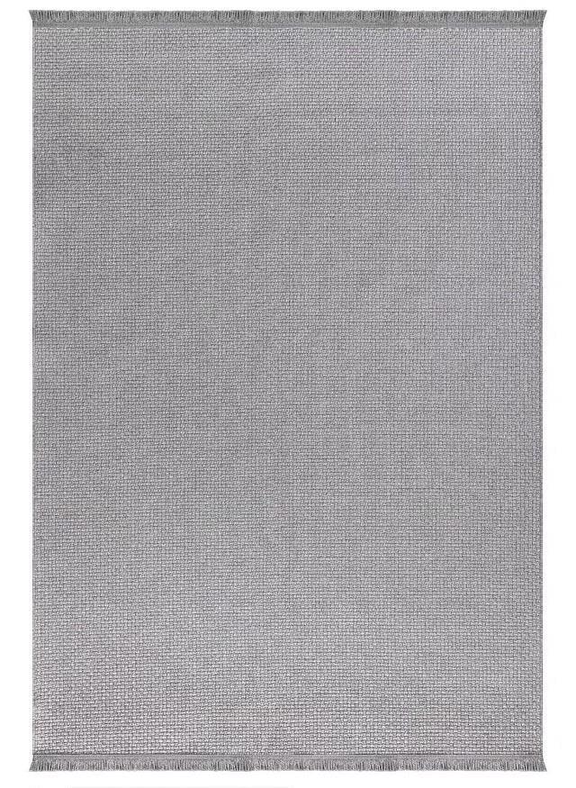 Sisal 1121 Düz Spor Saçaklı İskandinav Modern Gri Renk Jüt Halı