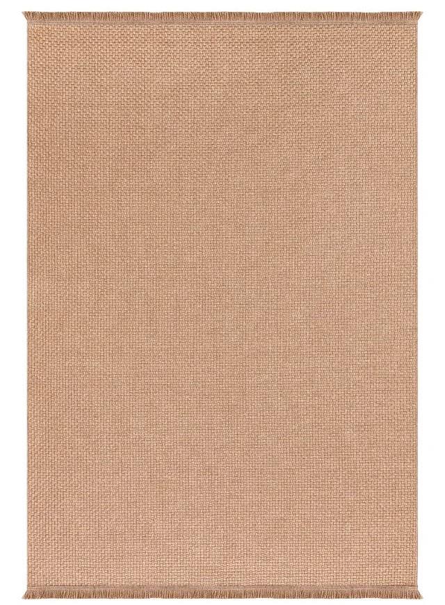 Sisal 1121 Düz Spor Saçaklı İskandinav Modern Gold Renk Jüt Halı