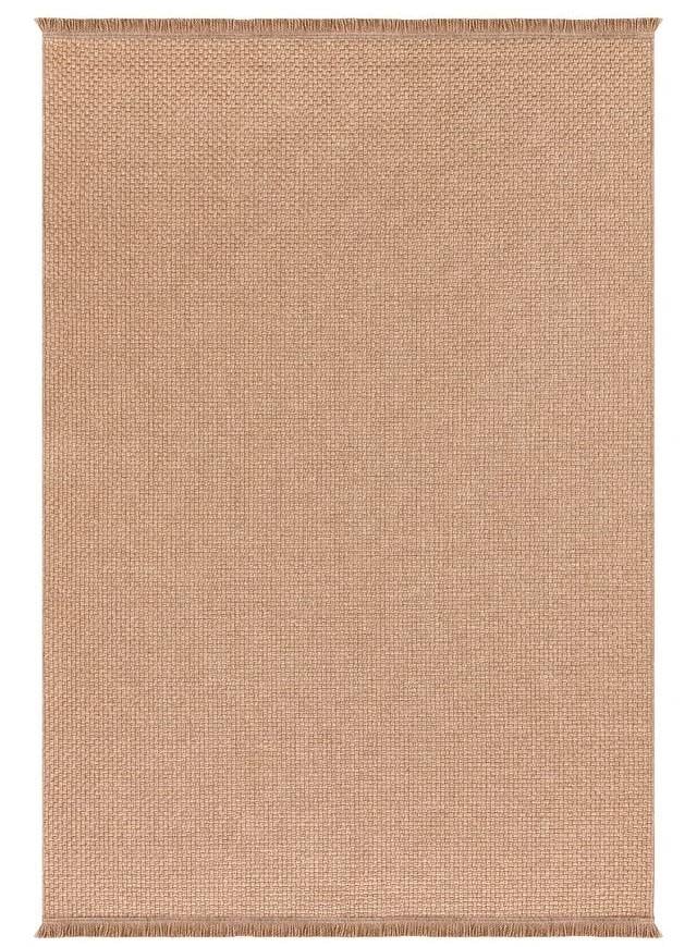 Sisal 1121 Düz Spor Saçaklı İskandinav Modern Gold Renk Jüt Halı