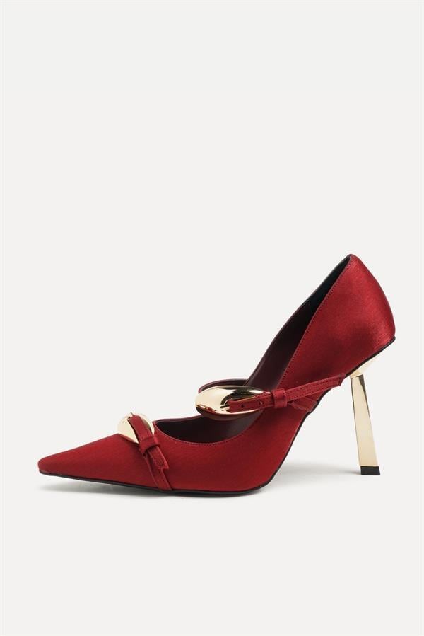 Majensia 255015 Şık Ayakkabı - BORDO
