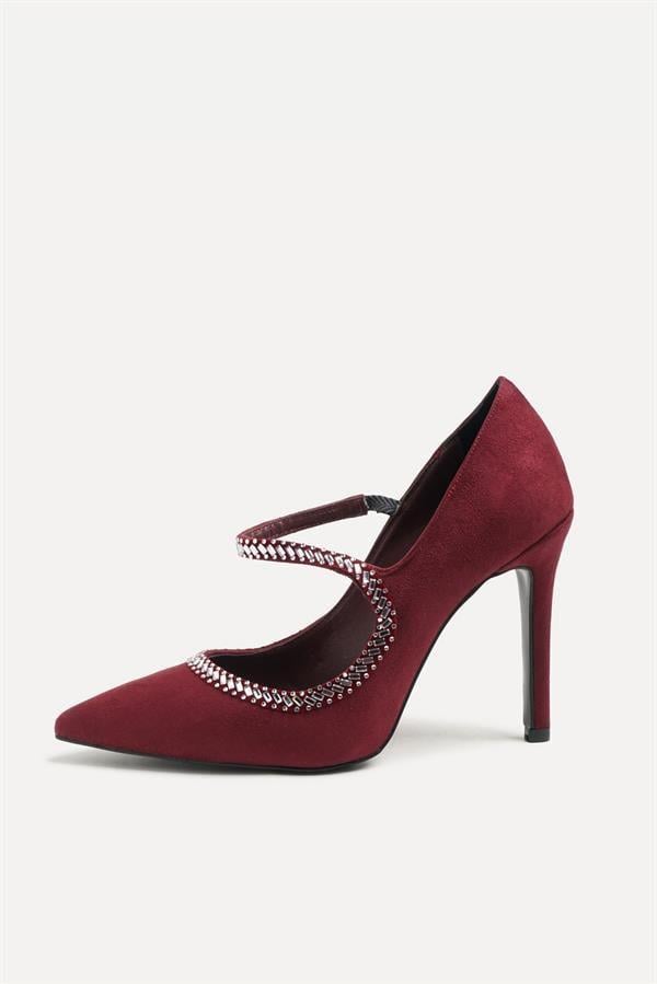 Majensia 255017 Şık Ayakkabı - BORDO