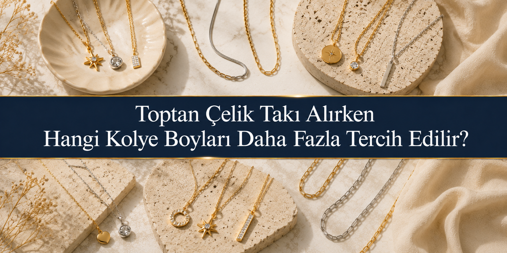 Toptan Çelik Takı Alırken Hangi Kolye Boyları Daha Fazla Tercih Edilir?