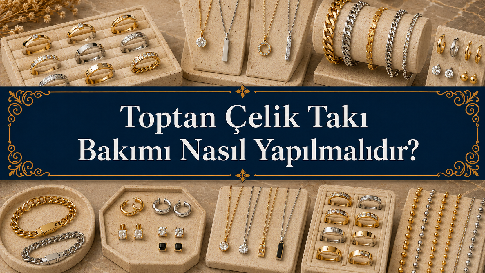Toptan Çelik Takı Bakımı Nasıl Yapılmalıdır?