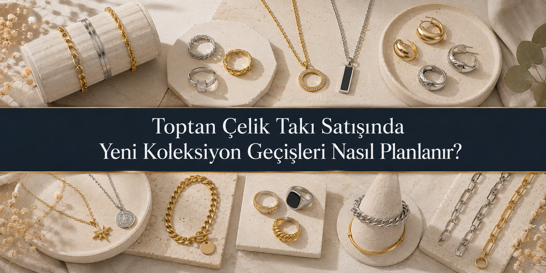 Toptan Çelik Takı Satışında Yeni Koleksiyon Geçişleri Nasıl Planlanır?