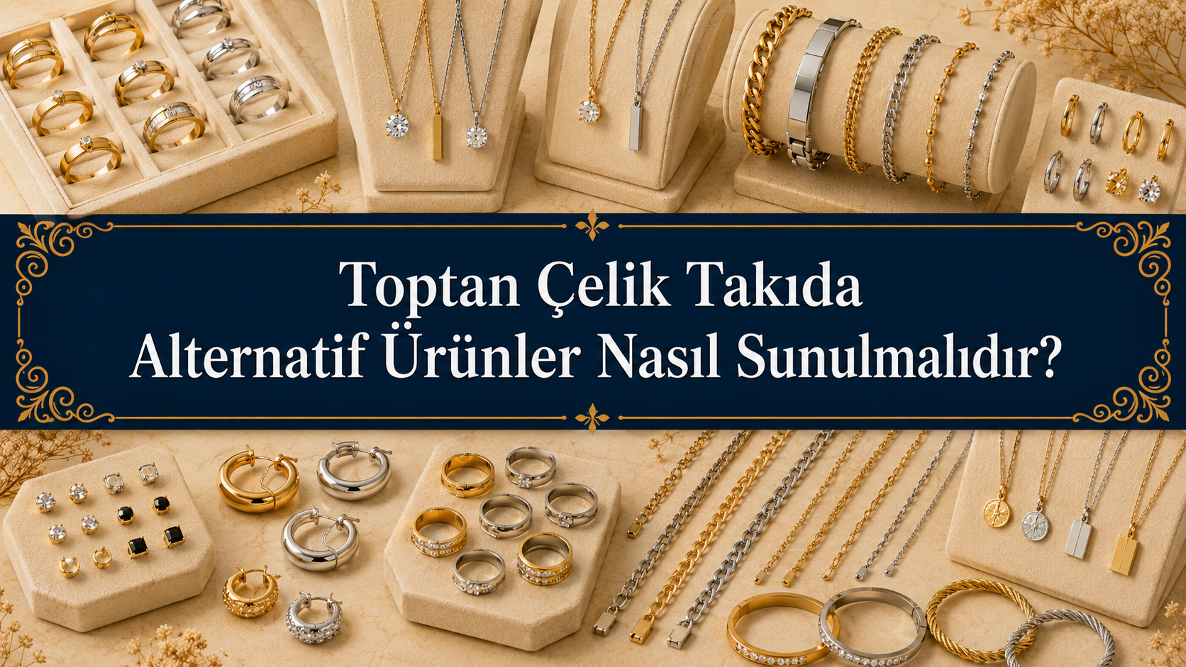Toptan Çelik Takıda Alternatif Ürünler Nasıl Sunulmalıdır?