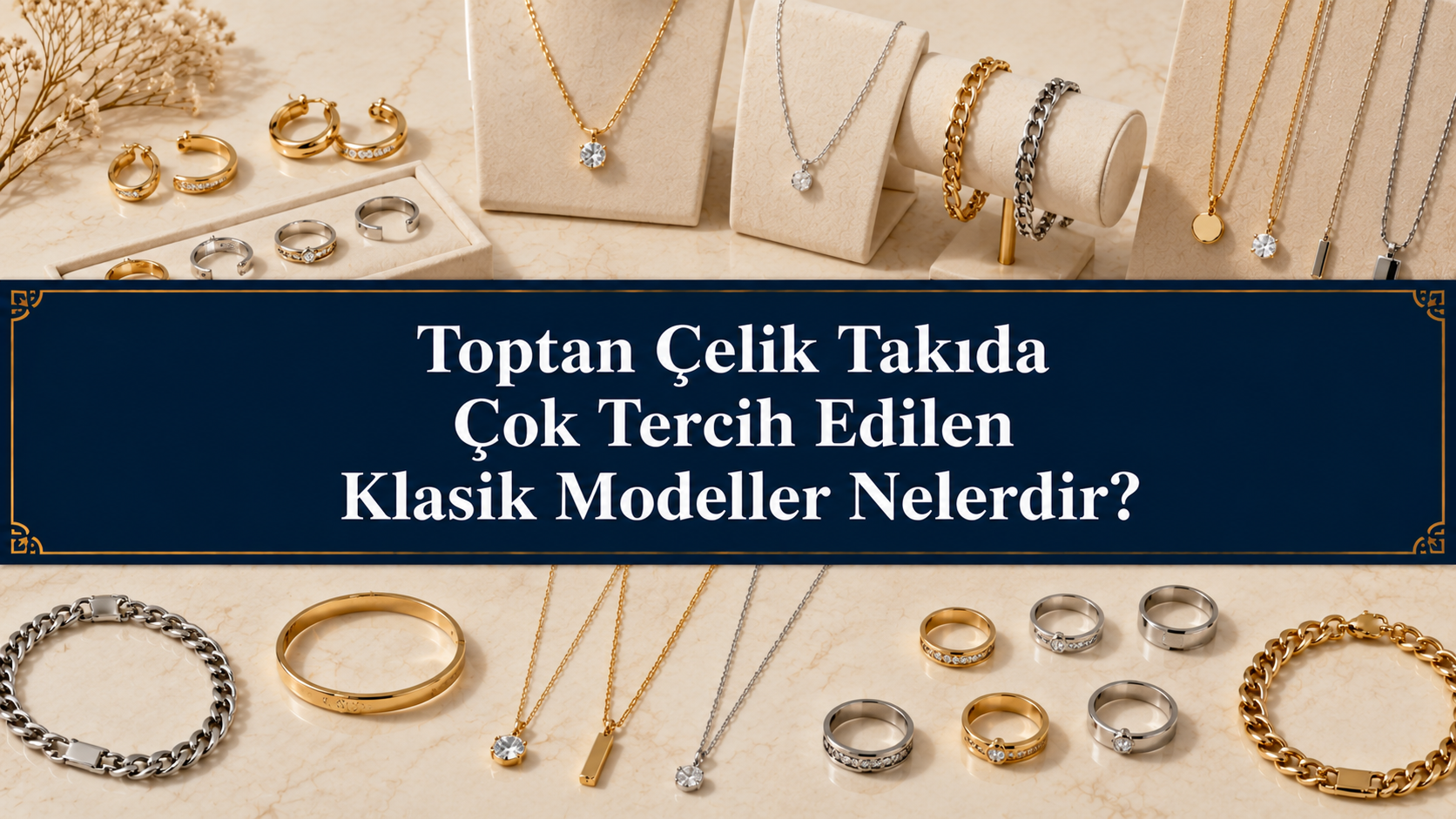 Toptan Çelik Takıda Çok Tercih Edilen Klasik Modeller Nelerdir?