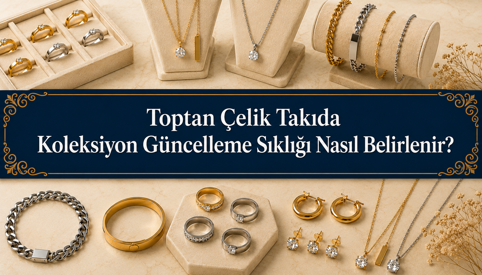 Toptan Çelik Takıda Koleksiyon Güncelleme Sıklığı Nasıl Belirlenir?
