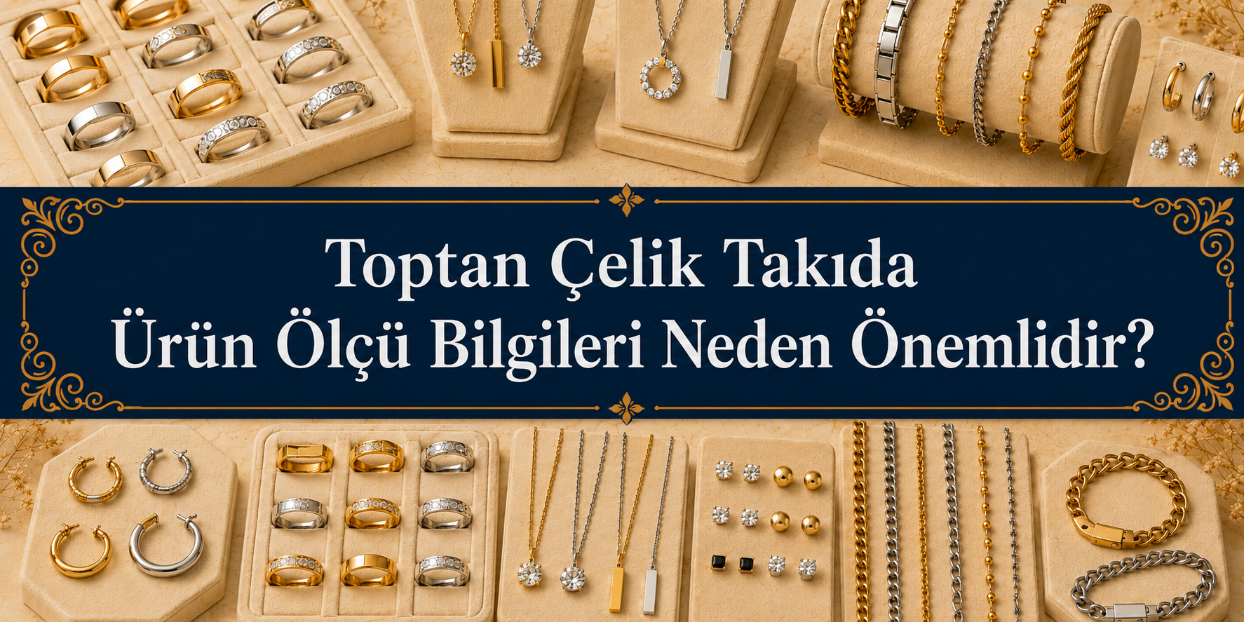 Toptan Çelik Takıda Ürün Ölçü Bilgileri Neden Önemlidir?