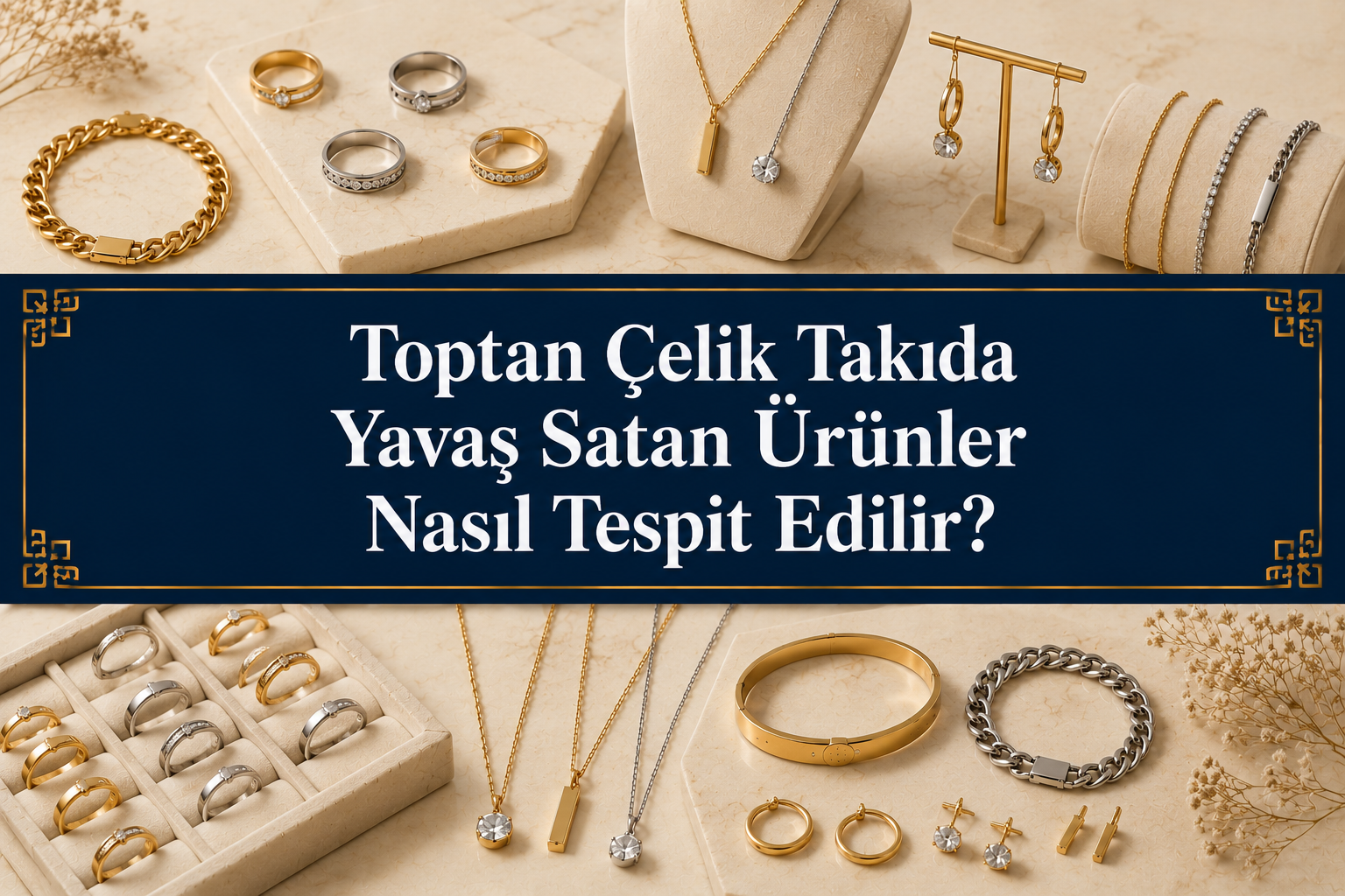 Toptan Çelik Takıda Yavaş Satan Ürünler Nasıl Tespit Edilir?