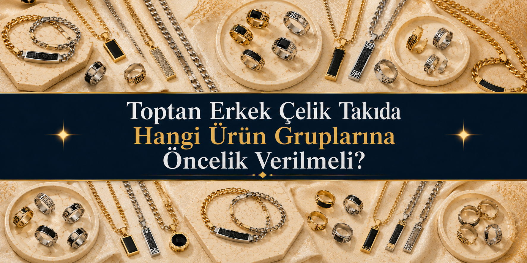 Toptan Erkek Çelik Takıda Hangi Ürün Gruplarına Öncelik Verilmeli?