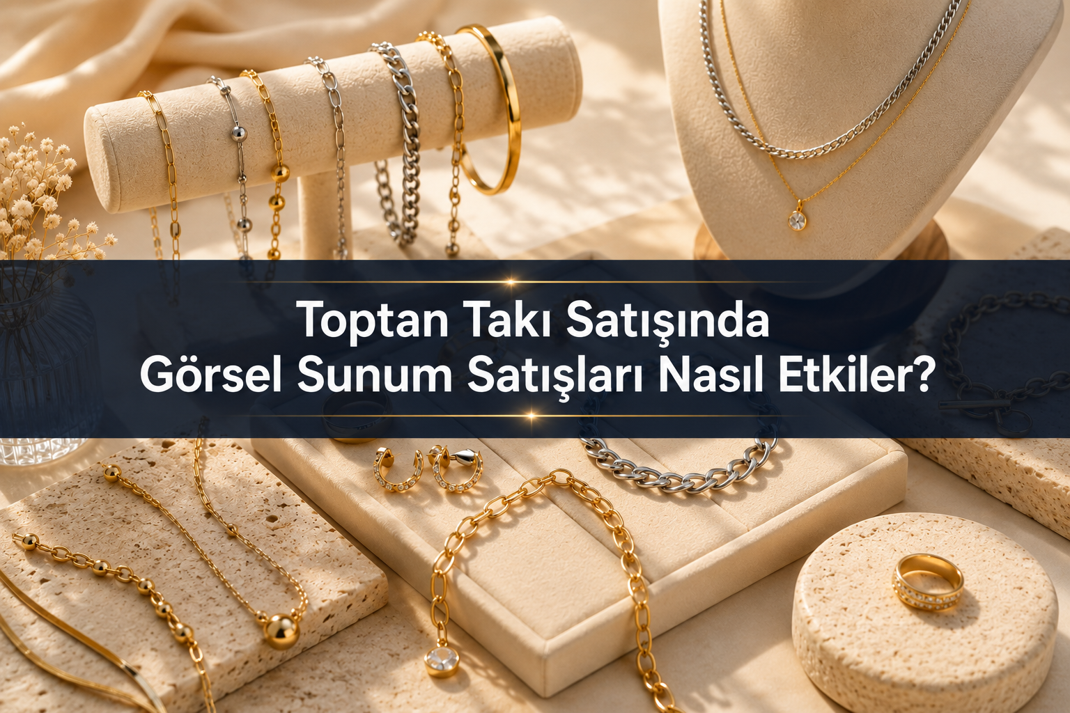 Toptan Takı Satışında Görsel Sunum Satışları Nasıl Etkiler?