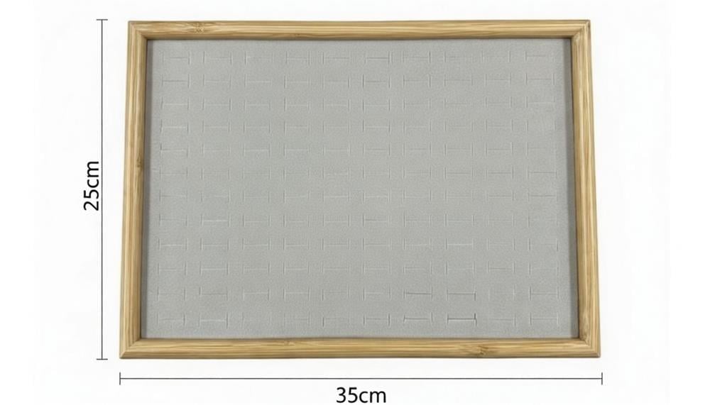 Ahşap Yüzük Tablası  25X35cm