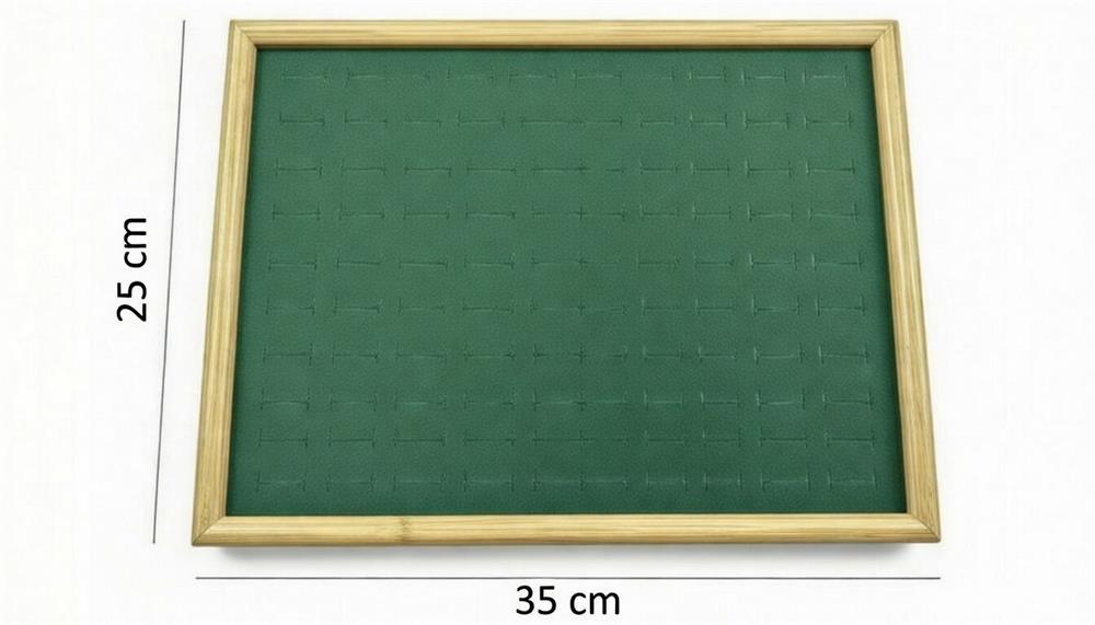 Ahşap Yüzük Tablası  25X35cm