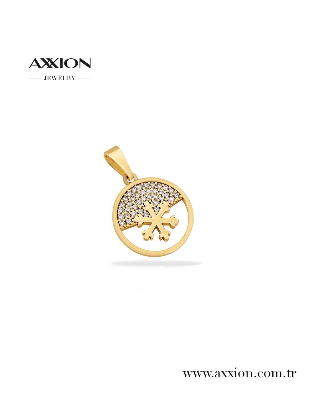 AXXION 14K Kolye Ucu GOLD