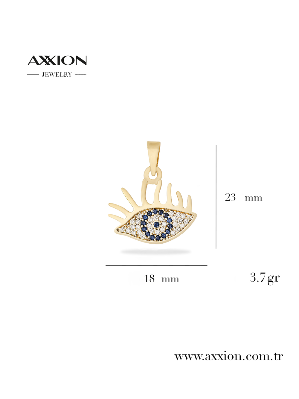 AXXION 14K Kolye Ucu GOLD