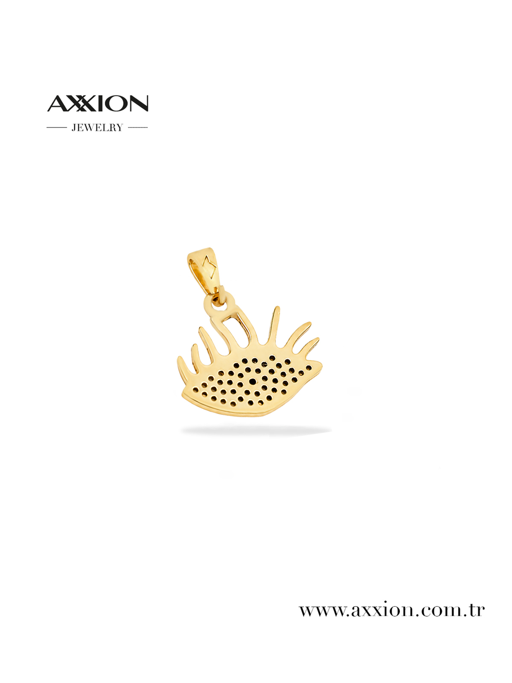 AXXION 14K Kolye Ucu GOLD