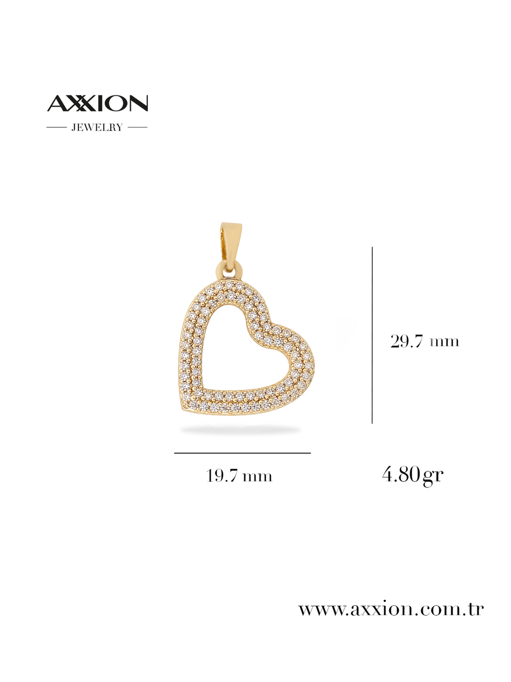 AXXION Kolye Ucu GOLD