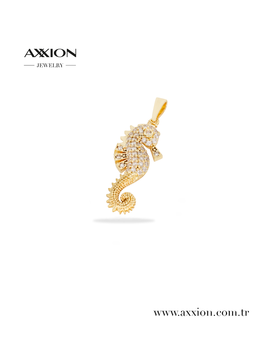 AXXION 14K Kolye Ucu GOLD