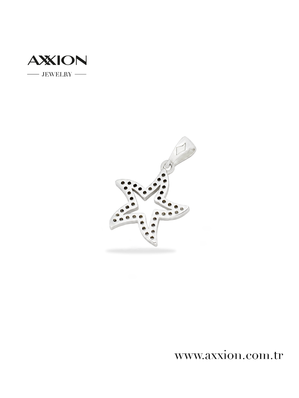 AXXION 14K Kolye Ucu SILVER