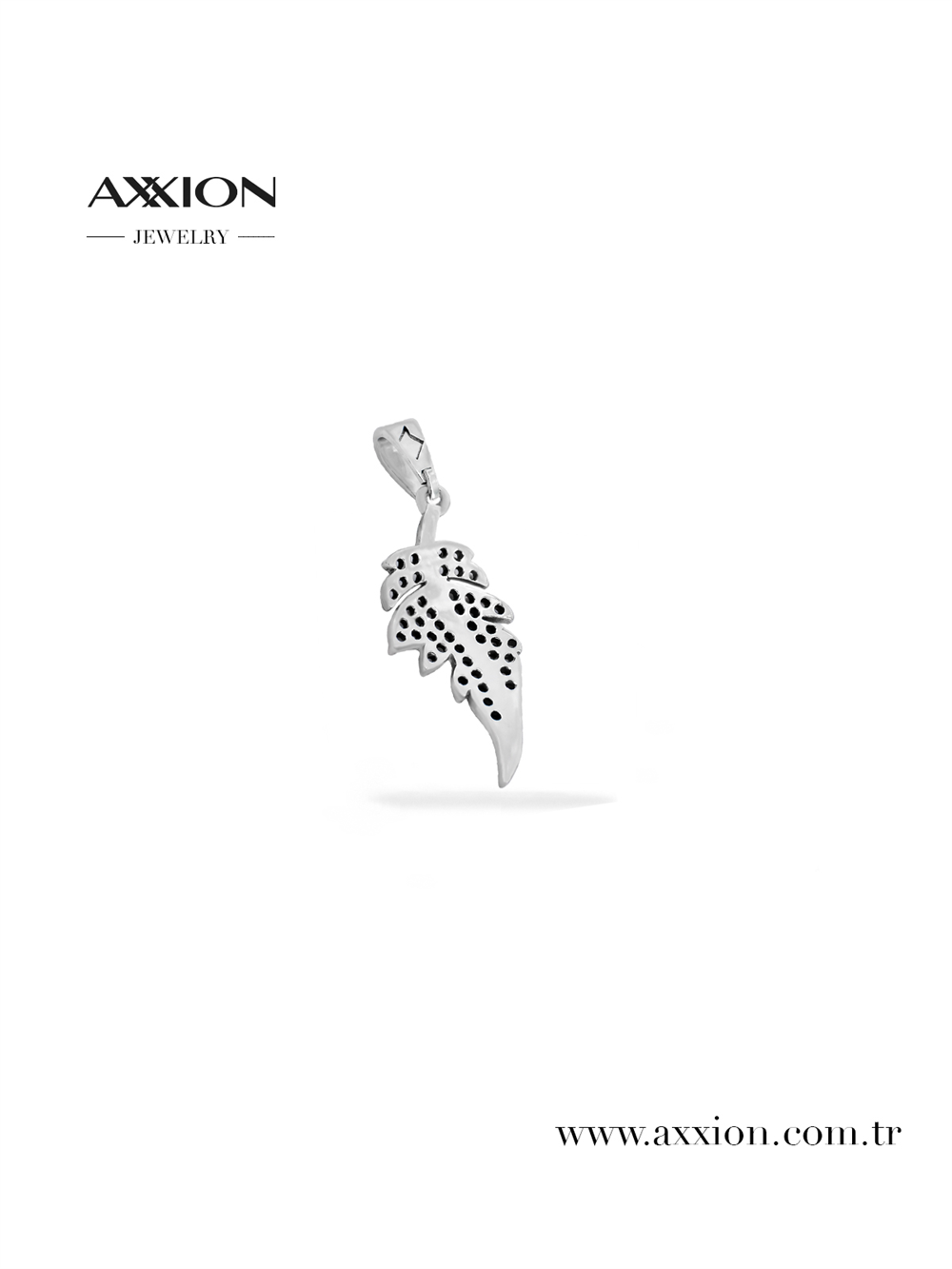 AXXION 14K Kolye Ucu SILVER