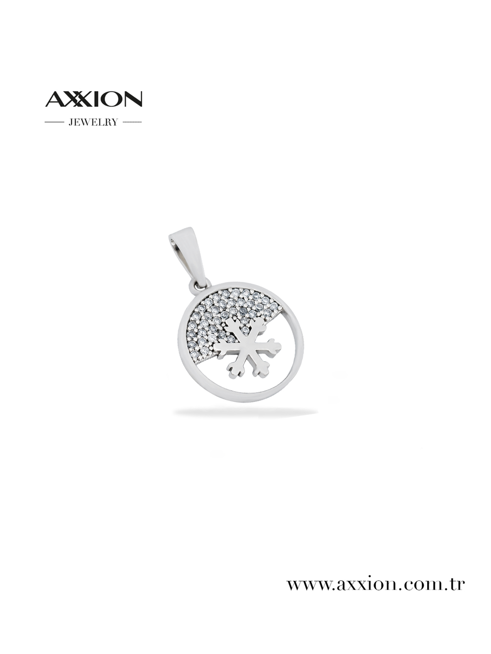 AXXION 14K Kolye Ucu SILVER
