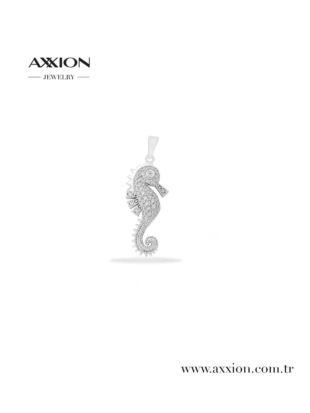 AXXION 14K Kolye Ucu SILVER